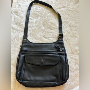 Coronado Leather crossbody/carry bag (vintage)